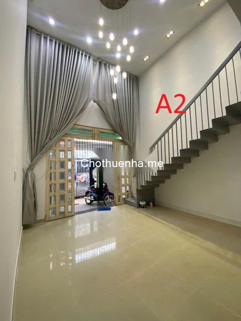  Cho thuê nhà 3PN DT 4x16 – Đường Phạm Văn Bạch, P15, Tân Bình – Gần chợ Tân Trụ
