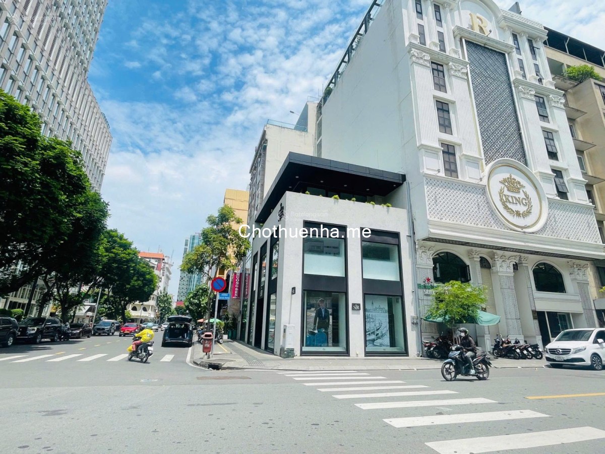 Cho thuê nhà góc 2 mặt tiền 02 Mạc Thị Bưởi với 23 - 25 Hai Bà Trưng, Quận 1.