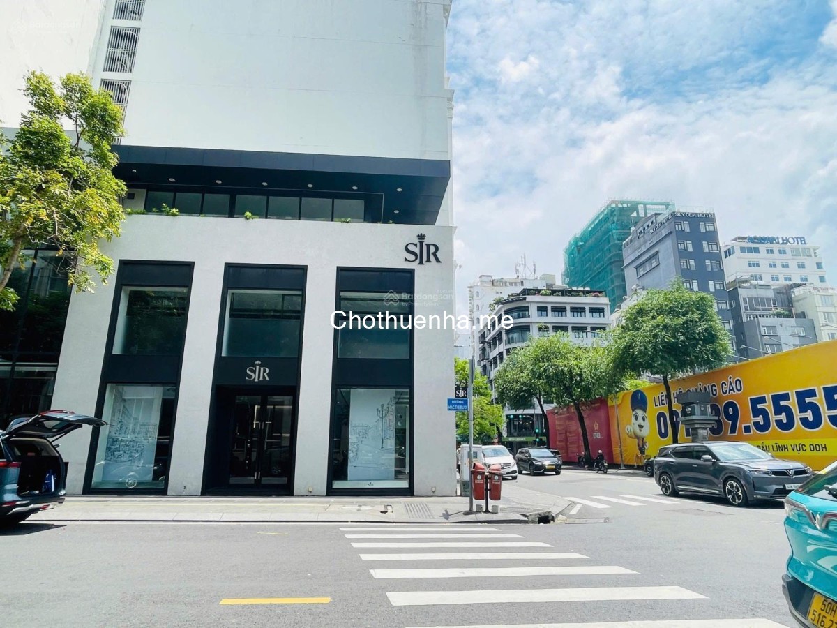 Cho thuê nhà góc 2 mặt tiền 02 Mạc Thị Bưởi với 23 - 25 Hai Bà Trưng, Quận 1.