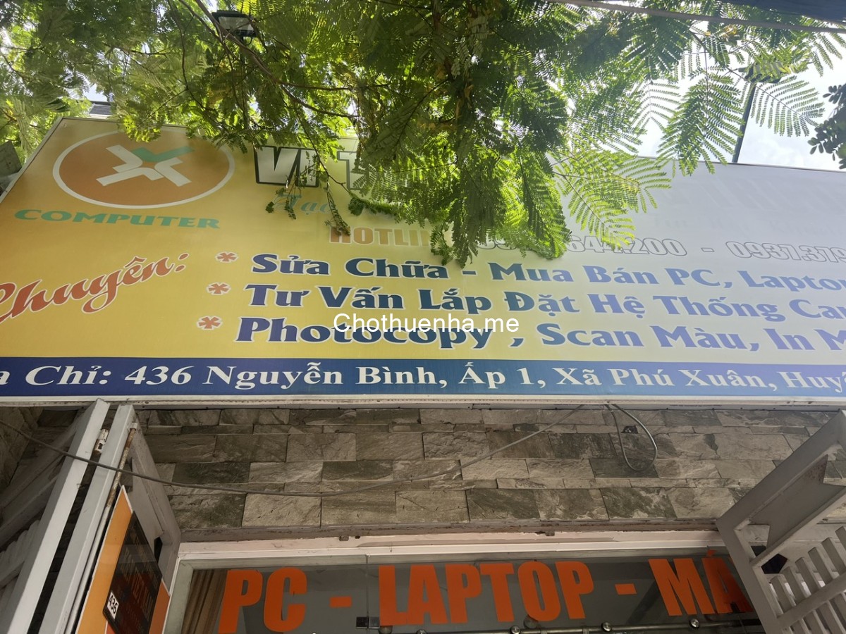 Cho Thuê Mặt Bằng Kinh Doanh 60m² Phú Xuân, Nhà Bè