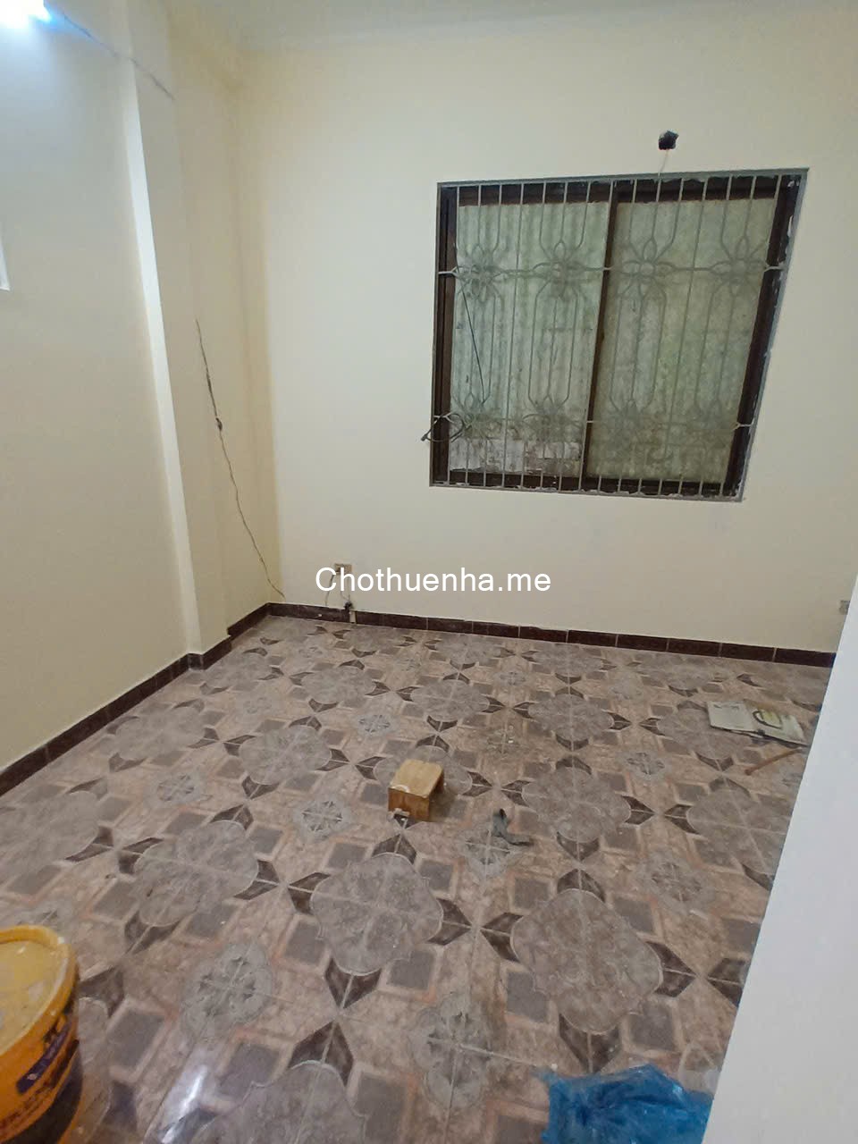 Nguyên căn 637 Trương Định, 4 tầng x 25m2, 2 ngủ 1 khách 1 sân phơi, 7 triệu/tháng.