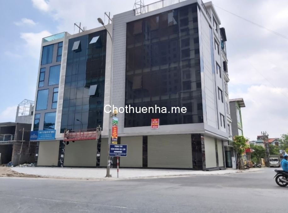 Cho thuê toà nhà MP Ngô Xuân Quảng, 100m2x6T, MT 8m, thang máy, tầng hầm, PCCC vị trí KD đắc địa