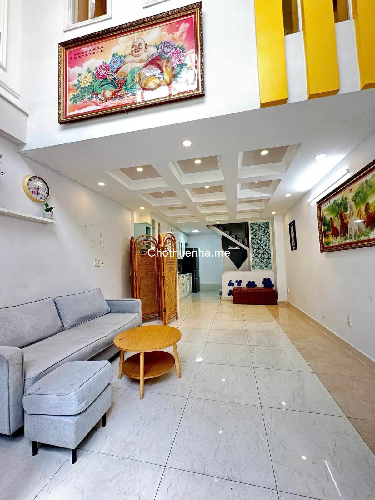 Cho Thuê Nhà Nguyên Căn mới full nội thất Hoàng Hoa Thám Bình Thạnh gần ĐH Văn Lang , Chợ Cây Quéo
