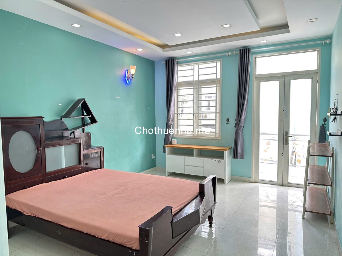 Cho Thuê Nhà Nguyên Căn mới full nội thất Hoàng Hoa Thám Bình Thạnh gần ĐH Văn Lang , Chợ Cây Quéo