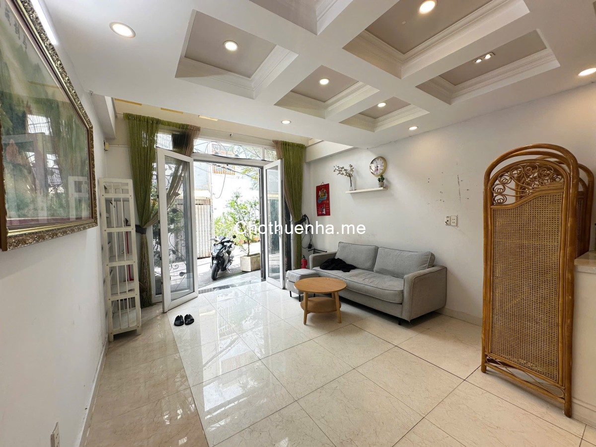 Cho Thuê Nhà Nguyên Căn mới full nội thất Hoàng Hoa Thám Bình Thạnh gần ĐH Văn Lang , Chợ Cây Quéo