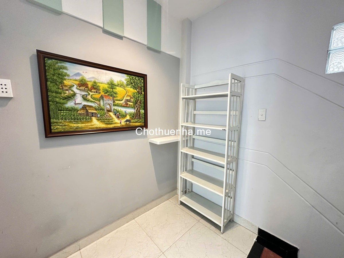 Cho Thuê Nhà Nguyên Căn mới full nội thất Hoàng Hoa Thám Bình Thạnh gần ĐH Văn Lang , Chợ Cây Quéo