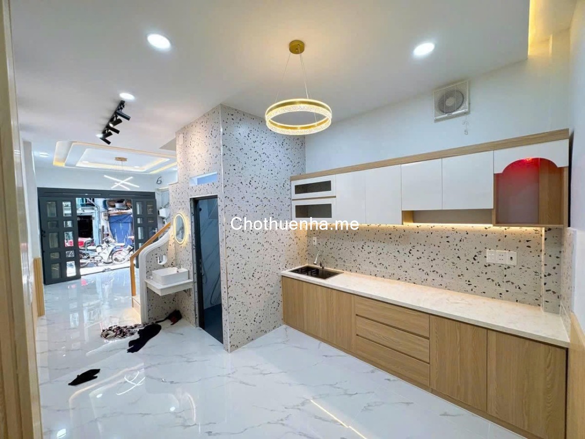 Cho Thuê Nhà Nguyên Căn Full Nội Thất 2PN ngay Âu Cơ Q11 gần vòng xoay Cây Gõ, Lạc Long Quân