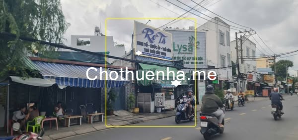 Cho thuê nhà Mặt tiền Thoại Ngọc Hầu 121m2