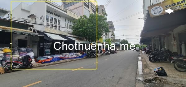 Cho thuê nhà Mặt tiền CHỢ VẢI Phú Thọ Hòa 100m² - NGANG 10m