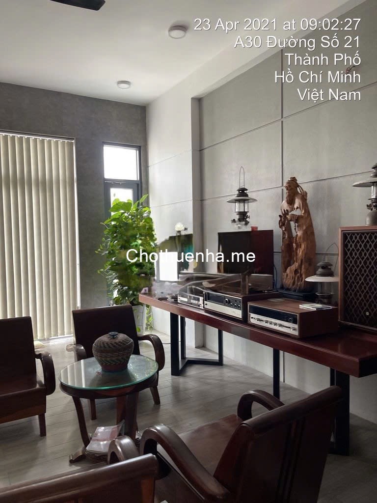 Cho thuê nhà nguyên căn mặt tiền – KDC Bình Chiểu, Thủ Đức