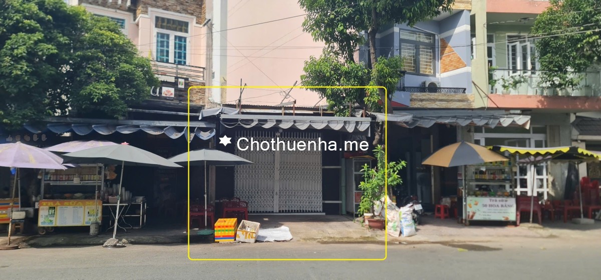 Cho thuê nhà Mặt tiền Hoa Bằng 80m² - ĐỐI DIỆN TRƯỜNG THPT
