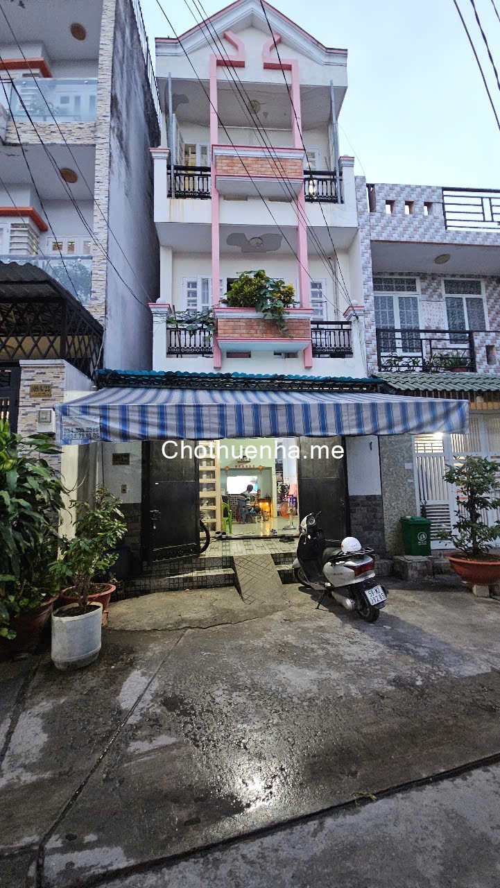 Cho thuê nhà cách chợ Bình Trị Đông 200m