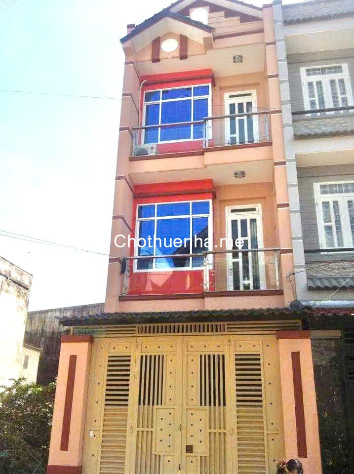 Cho thuê nhà nguyên căn hẻm xe hơi đường Hương Lộ 2, Phường Bình Trị Đông A, Bình Tân.
