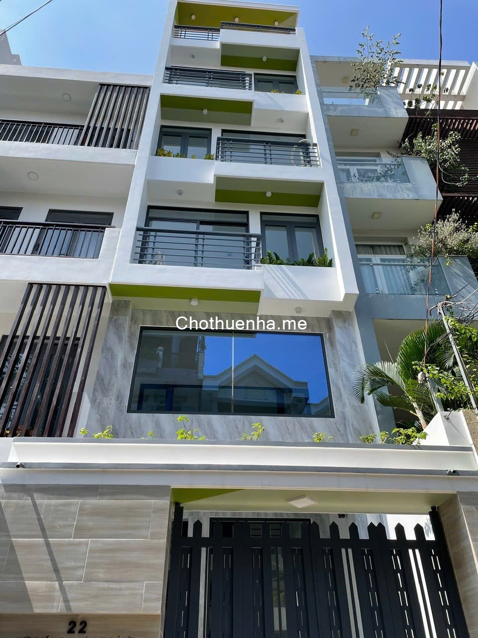 Cho Thuê Nhà Nguyên Căn ngay Trần Não Thủ Đức gần hầm Thủ Thiêm, Cầu Sài Gòn 68m2 8PN 5WC