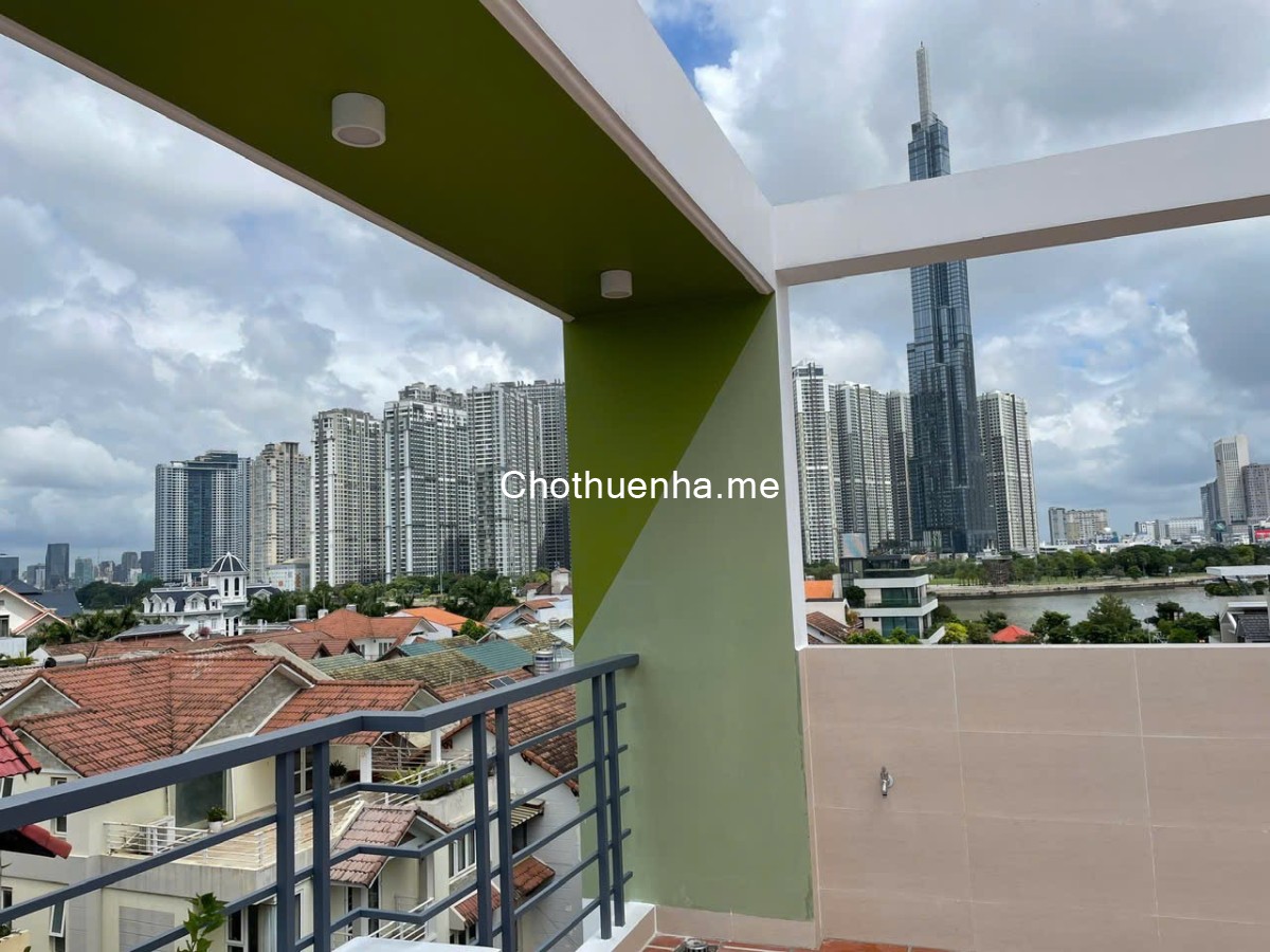 Cho Thuê Nhà Nguyên Căn ngay Trần Não Thủ Đức gần hầm Thủ Thiêm, Cầu Sài Gòn 68m2 8PN 5WC