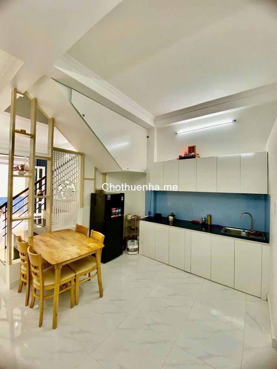 Cho thuê nhà hẻm 1247 Huỳnh Tấn Phát, Phường Phú Thuận, Quận 7 - 2 lầu - 3 phòng ngủ, 3wc