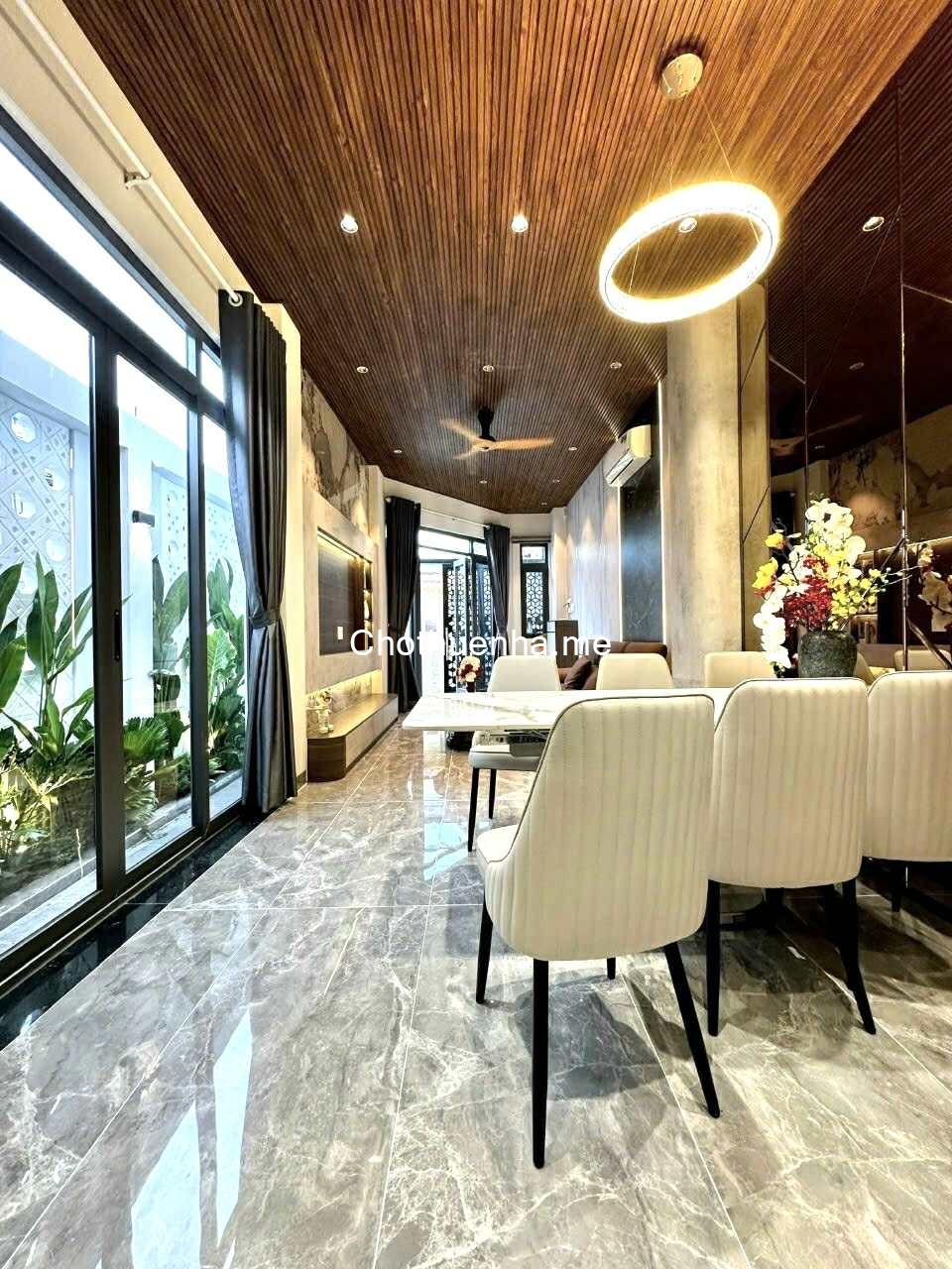 Cho thuê nhà nguyên căn mới 100% đường Phạm Hữu Lầu - Full nội thất cao cấp