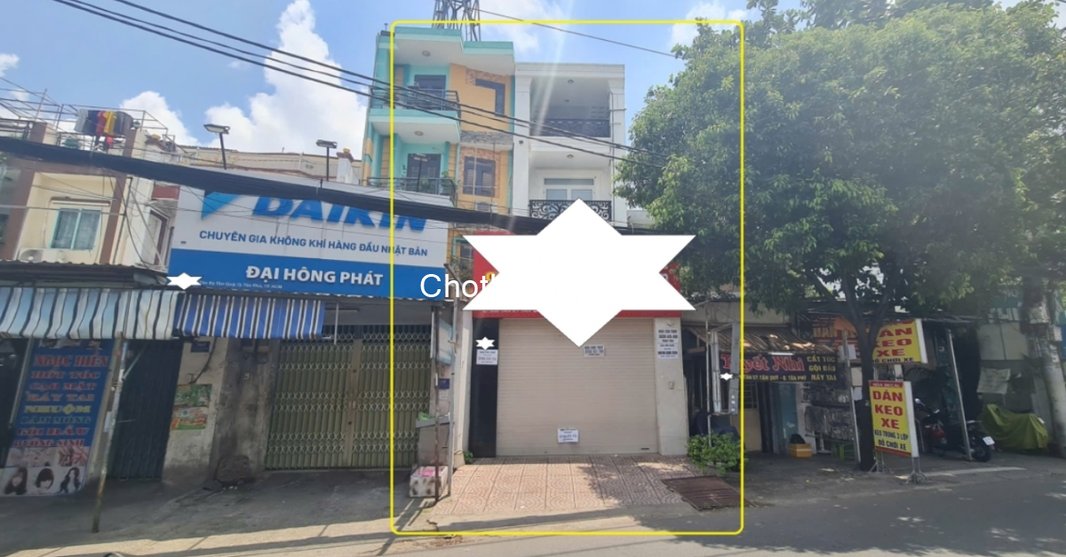 Cho thuê nhà Mặt tiền Tân Kỳ Tân Quý 108m² - 3 Lầu - GẦN NGÃ TƯ - AEON