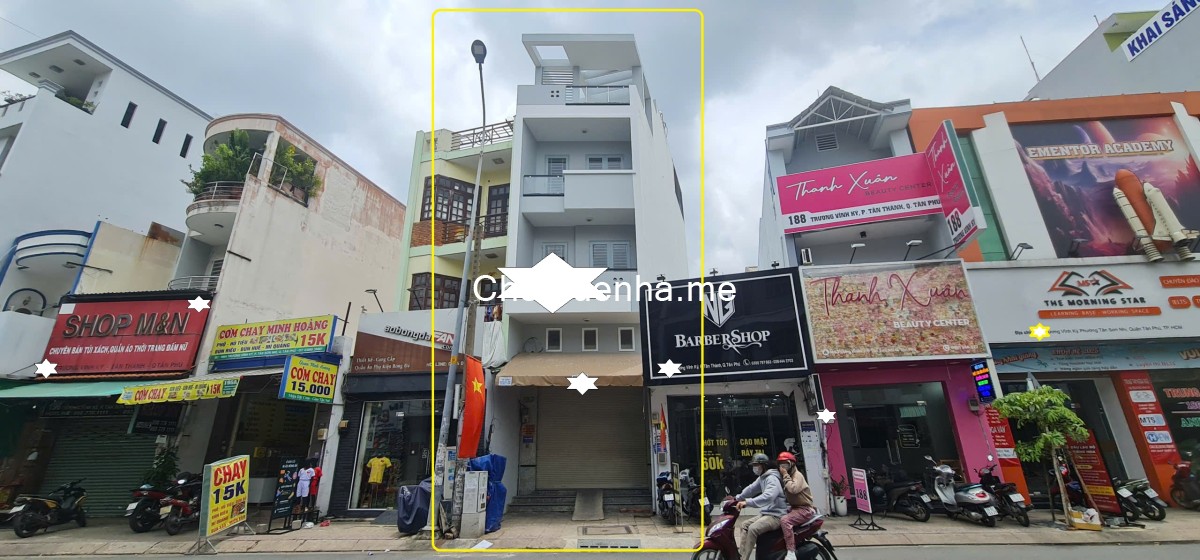 Cho thuê nhà Mặt tiền Trương Vĩnh Ký 56m²- 3 LẦU - KHU THƯƠNG HIỆU SẦM UẤT
