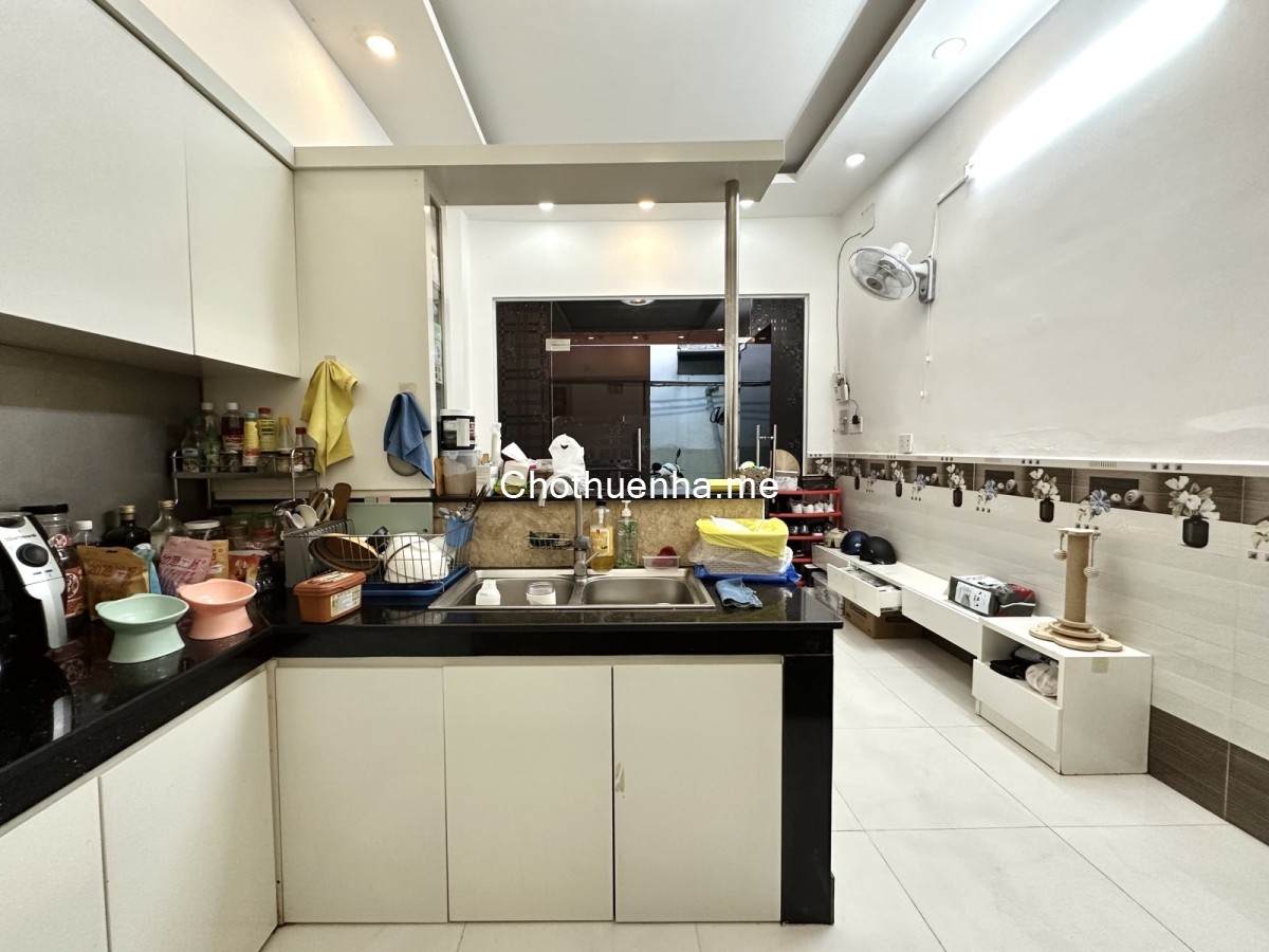 Cho thuê nguyên căn mới tinh - 124/20 Trần Quang Khải, Q1 - 3.6x16m - Trệt - 2PN - 2WC - giá 16tr