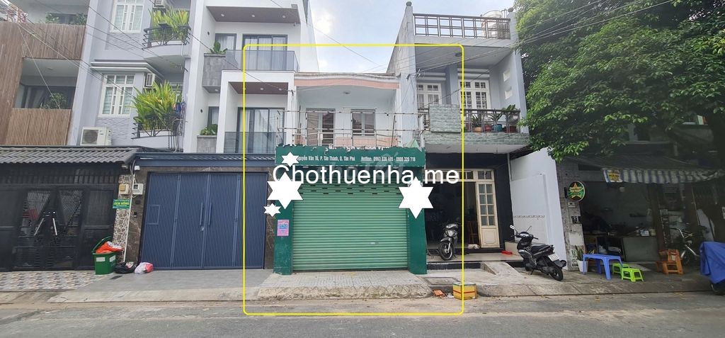 Cho thuê nhà Mặt tiền NB Vườn Lài 68m² - 14Triệu