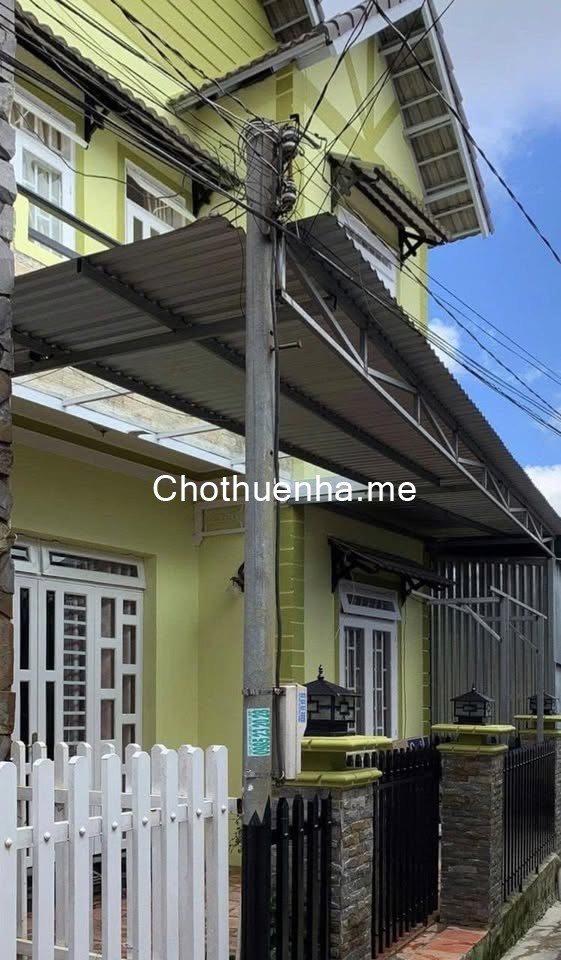 Cho thuê nhà nguyên căn Lữ Gia 4PN Phường 9 Đà Lạt