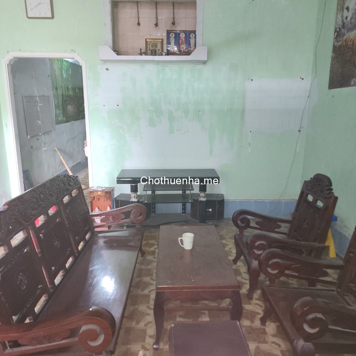 Cho thuê nhà cấp 4 – sân ô tô 16 chỗ – đường xe 7 chỗ, Bửu Hòa – BH