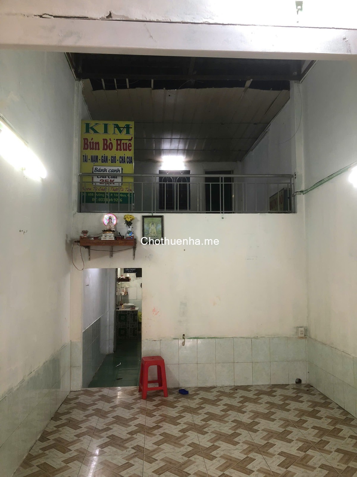 Cho thuê nhà đường số 79 Tân Quy,Quận 7,dt 3,5x20m, giá 17 triệu