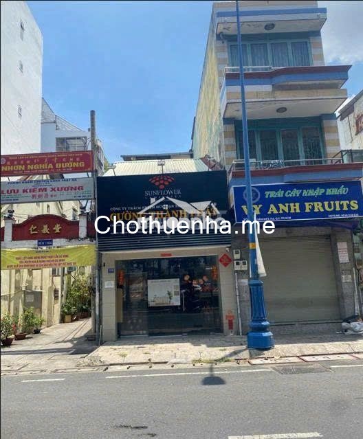 Cho thuê nhà nguyên căn – góc 2 mặt tiền Võ Văn Kiệt, Q.5
