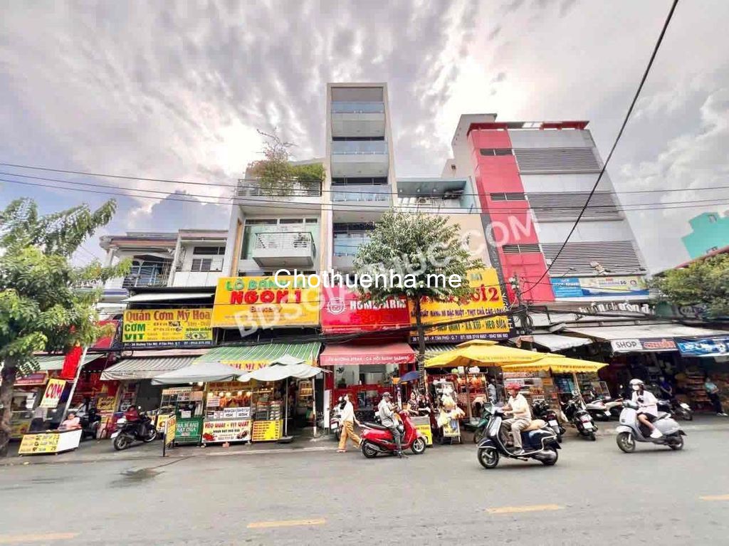 Cho thuê 6 tầng mặt tiền đường Tân Mỹ, Quận 7, có thang máy