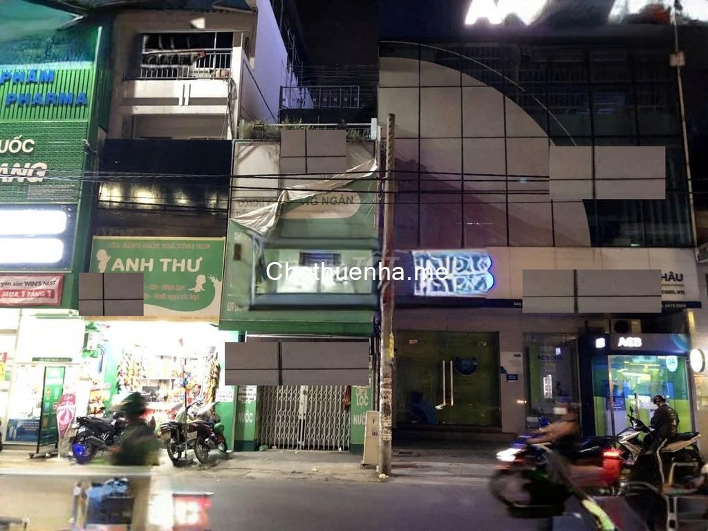 Cho thuê nhà mặt tiền – Lạc Long Quân, P.10, Q. Tân Bình – giá 15 triệu/tháng