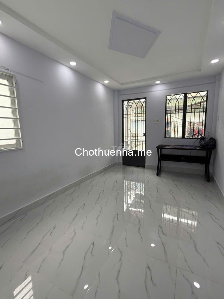Cho thuê nhà nguyên căn hẻm Ni Sư Huỳnh Liên, Tân Bình, nhà mới sạch đẹp, 1 trệt, 1 lầu
