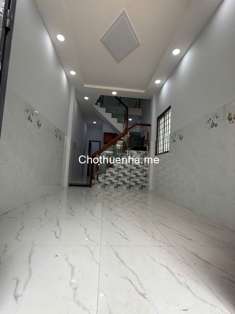 Cho thuê nhà nguyên căn hẻm Ni Sư Huỳnh Liên, Tân Bình, nhà mới sạch đẹp, 1 trệt, 1 lầu