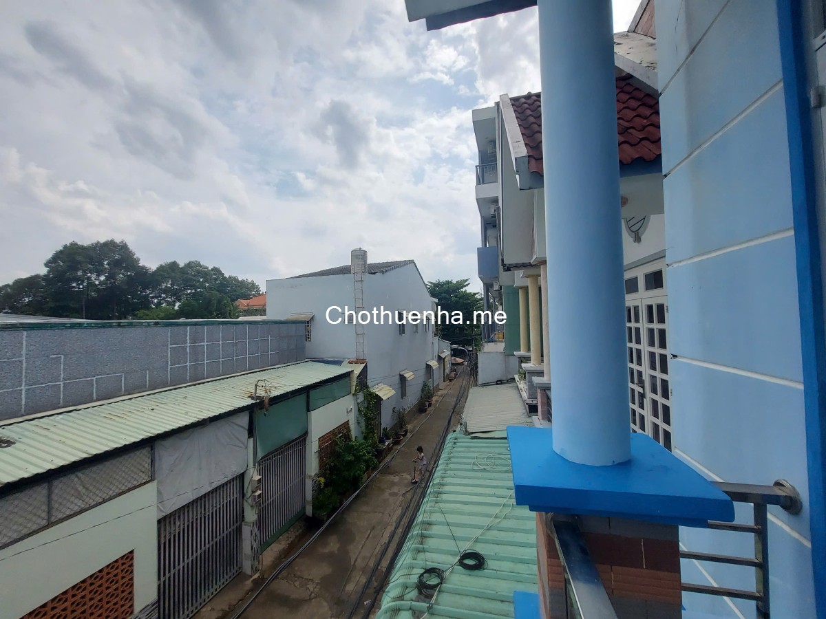 CHO THUÊ NHÀ HẺM XE HƠI 5M – ĐƯỜNG SỐ 6 NGUYỄN DUY TRINH – 80m² (5x16) - 2 TẦNG – 4PN – LONG TRƯỜNG