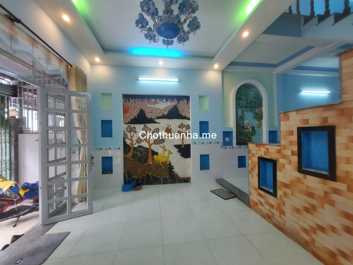 CHO THUÊ NHÀ HẺM XE HƠI 5M – ĐƯỜNG SỐ 6 NGUYỄN DUY TRINH – 80m² (5x16) - 2 TẦNG – 4PN – LONG TRƯỜNG