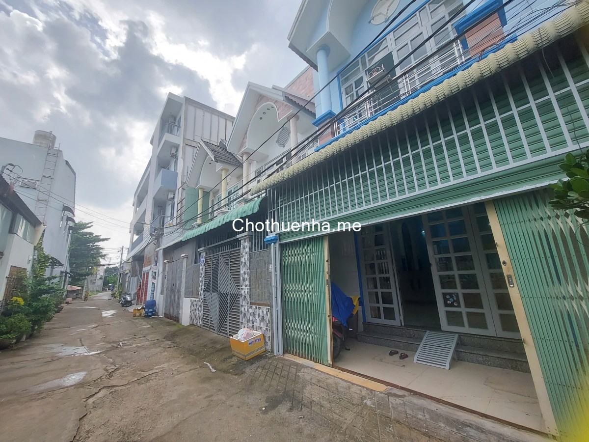 CHO THUÊ NHÀ HẺM XE HƠI 5M – ĐƯỜNG SỐ 6 NGUYỄN DUY TRINH – 80m² (5x16) - 2 TẦNG – 4PN – LONG TRƯỜNG