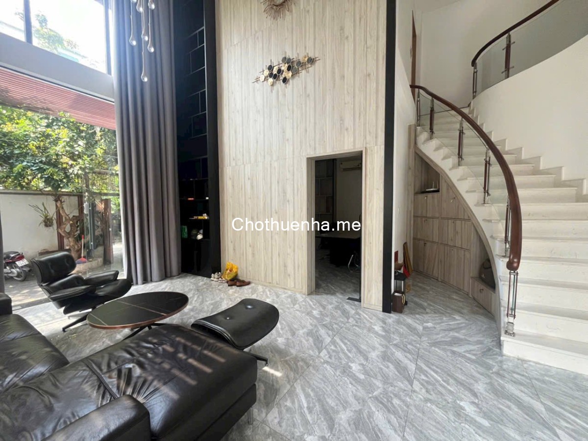 Cho thuê biệt thự ngang 10m, full nội thất, khu dân cư Bình Trưng Nguyễn Duy Trinh