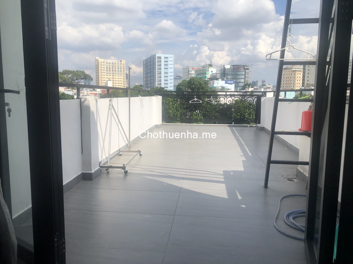 Cho thuê nguyên căn mặt tiền Trường Sa - 3.5X14M - 5 tầng mới 100% - Giá 35tr + Phù hợp làm vp