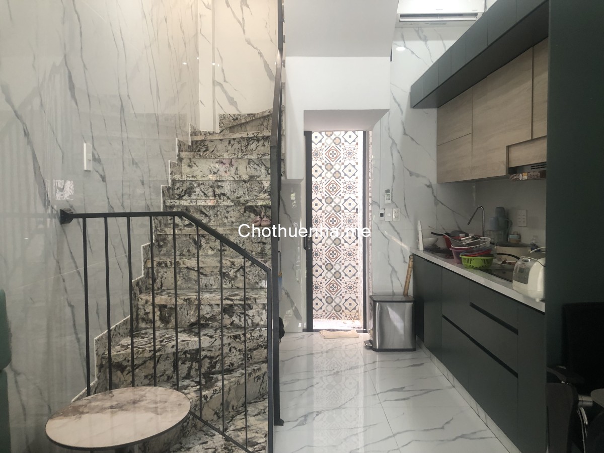 Cho thuê 2 Tầng nhà mặt tiền Trường Sa - 3.5X14M - 2 tầng mới 100% - Giá 17tr