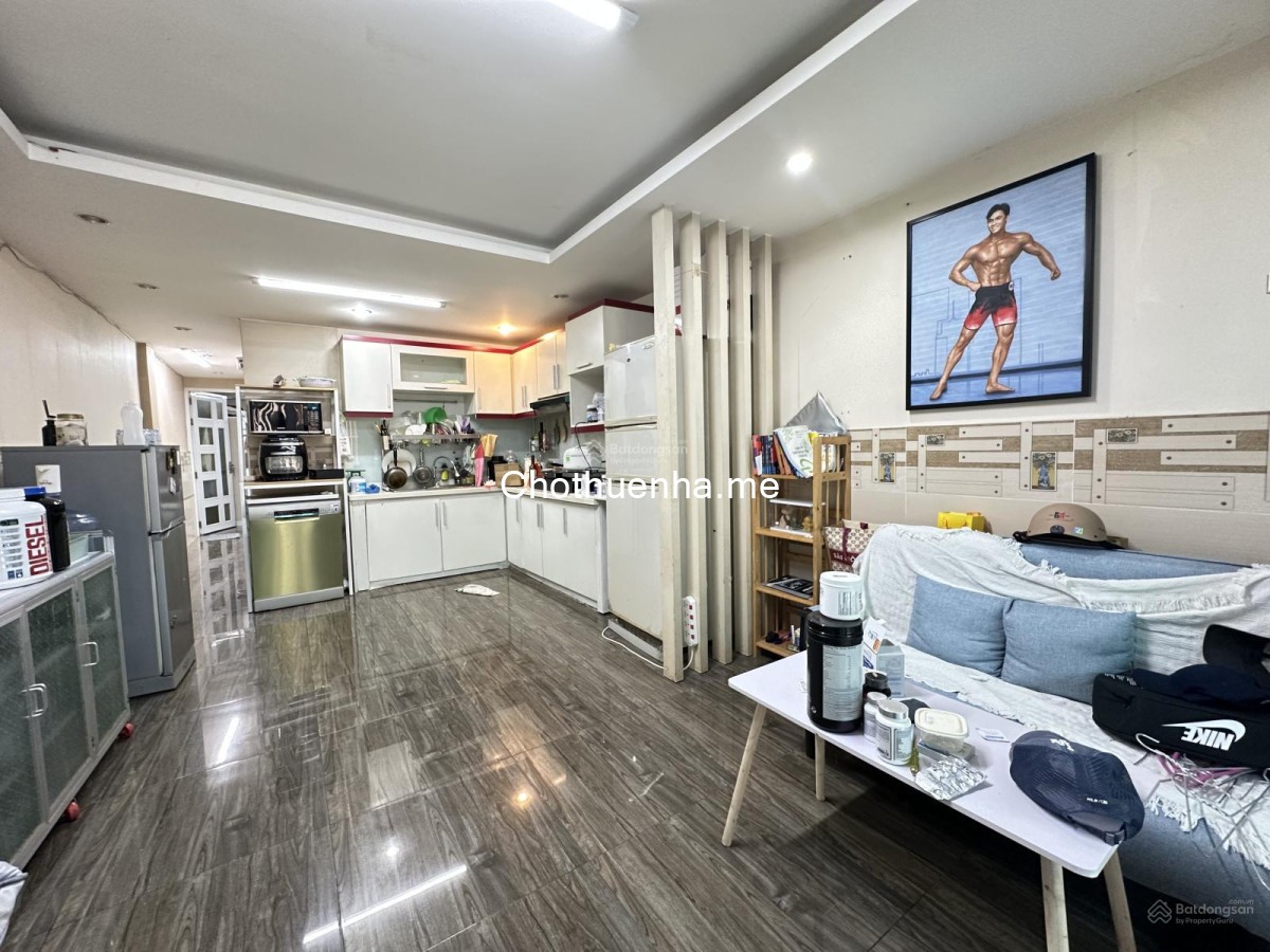 Nhà riêng cho thuê tại đường 217A Xô Viết Nghệ Tĩnh, 80m², nhà 1 tầng này được thiết kế hiện đạị