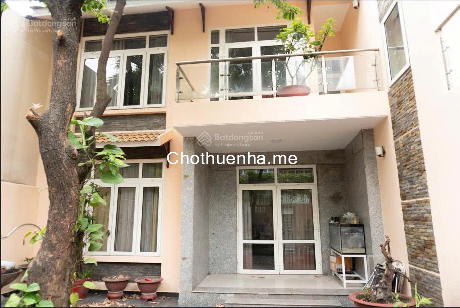 Cho thuê biệt thự sân vườn Lê Văn Thọ, Gò Vấp. Hẻm xe tải 8m 204m². Giá 38 triệu/tháng.