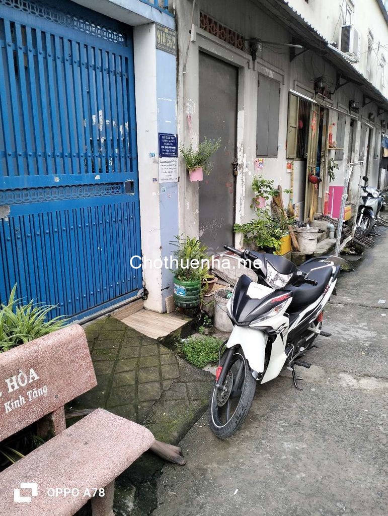 Cho thuê nhà cấp 4 Hẻm 910/26 Tân Kỳ Tân Quý, chỉ 6 triệu