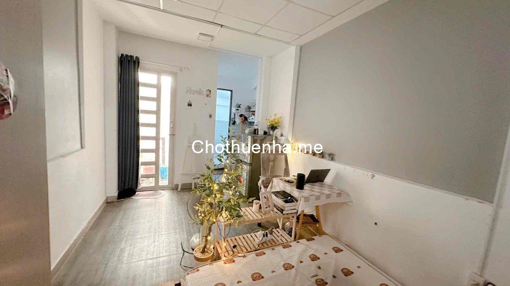 Chính chủ cần cho thuê nhà hẻm full nội thất, trệt 4 lầu