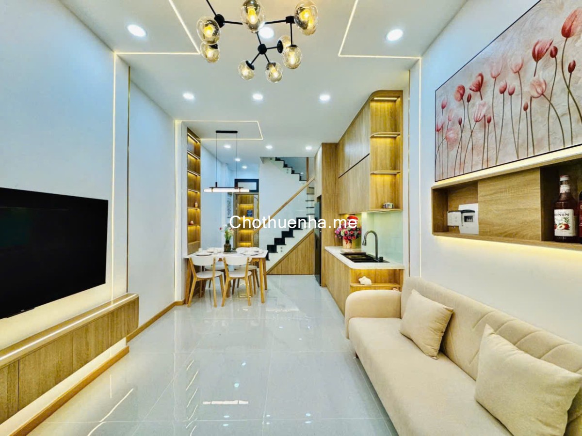 Cho thuê nhà nguyên căn Nguyễn Văn Trỗi, Phú Nhuận, 3PN, Full NT, 17triệu