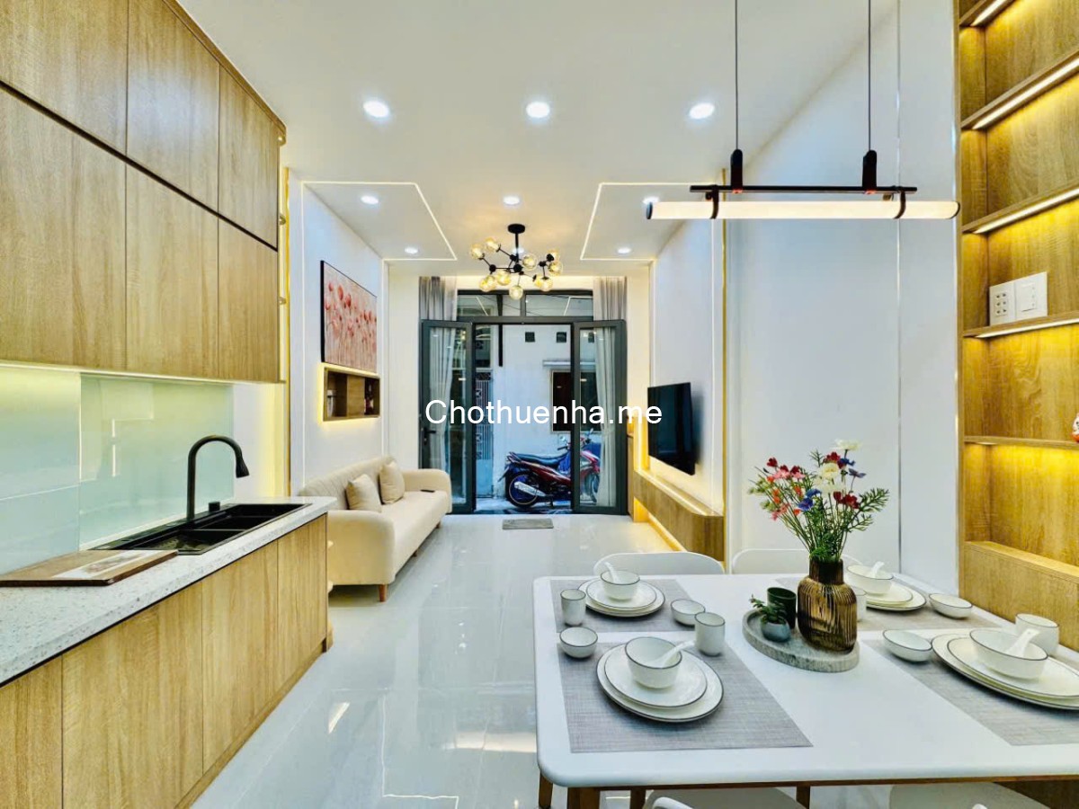 Cho thuê nhà nguyên căn Nguyễn Văn Trỗi, Phú Nhuận, 3PN, Full NT, 17triệu