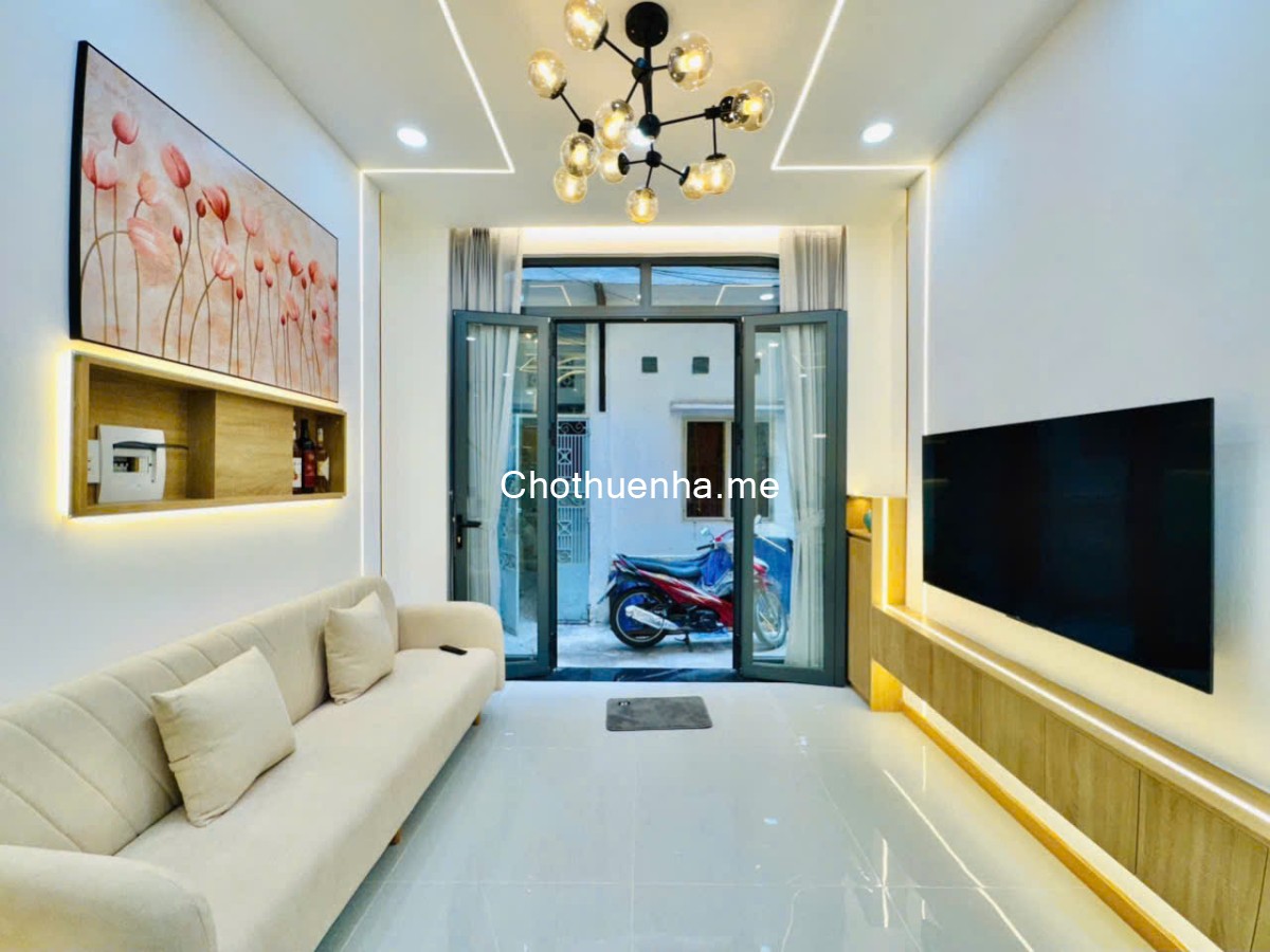 Cho thuê nhà nguyên căn Nguyễn Văn Trỗi, Phú Nhuận, 3PN, Full NT, 17triệu