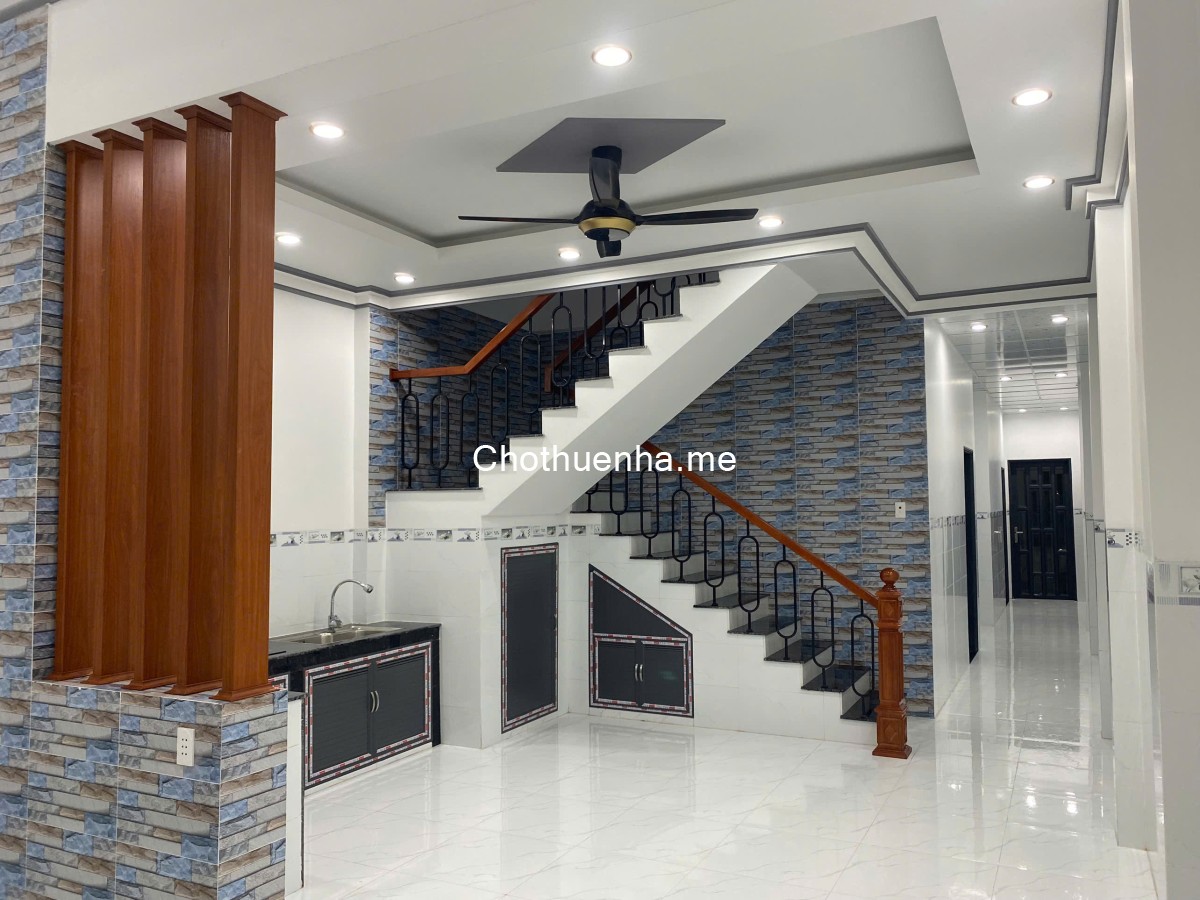 Cho thuê nhà nguyên căn 125m2 mới hoàn thiện, 4 PN - 4 WC khu Tái Định cư sân bay Long Thành