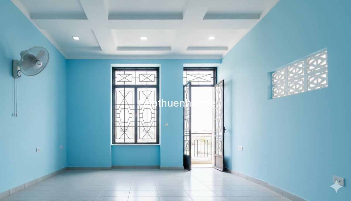 Cho thuê nhà giá rẻ gần chợ, nhà đẹp giá 6tr