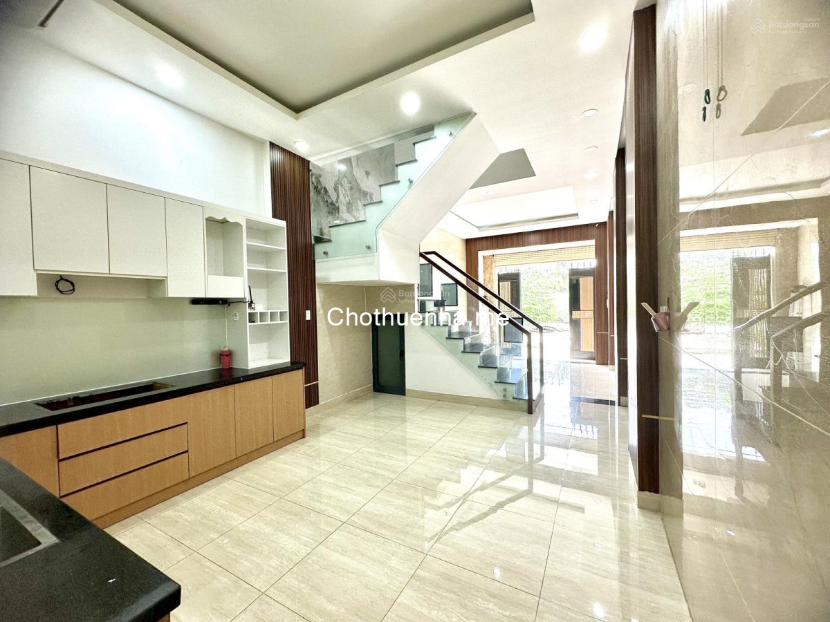 Cho thuê nhà hẻm xe tải đường Ngô Chí Quốc, P. Bình Chiểu, 1 trệt 2 lầu, 4PN 3WC