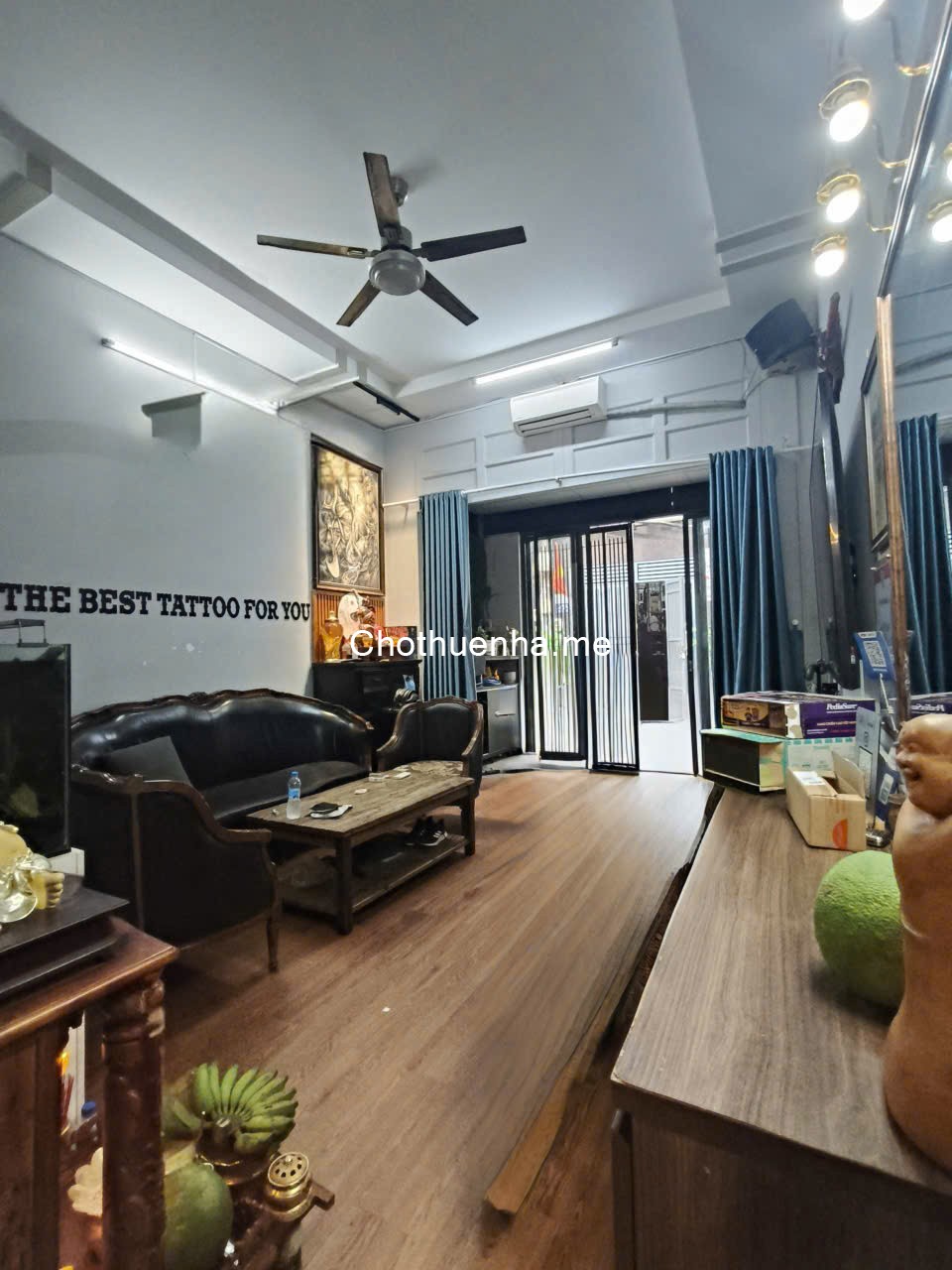 Cho thuê nhà 2 mặt tiền đường số, rộng 7m, Lê Văn Quới